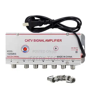 6 Way Out CATV TV Video Signal Amplifier AMP Antenna Signal