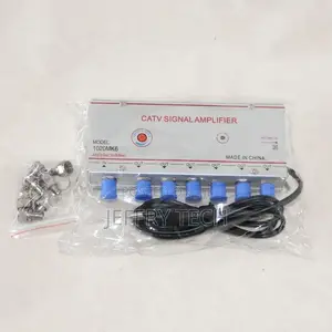 6 Way Out CATV TV Video Signal Amplifier AMP Antenna Signal