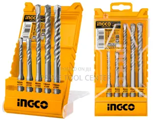 INGCO AKD2052 5 Pcs SDS plus hammer drill bits set