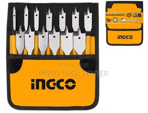 INGCO AKD41301 13 Pcs flat wood drill bits set