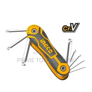 INGCO HHK14082 8pcs ball point hex key set( Pocket) Size：2mm