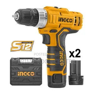 ingco Lithium-Ion cordless drill 12v