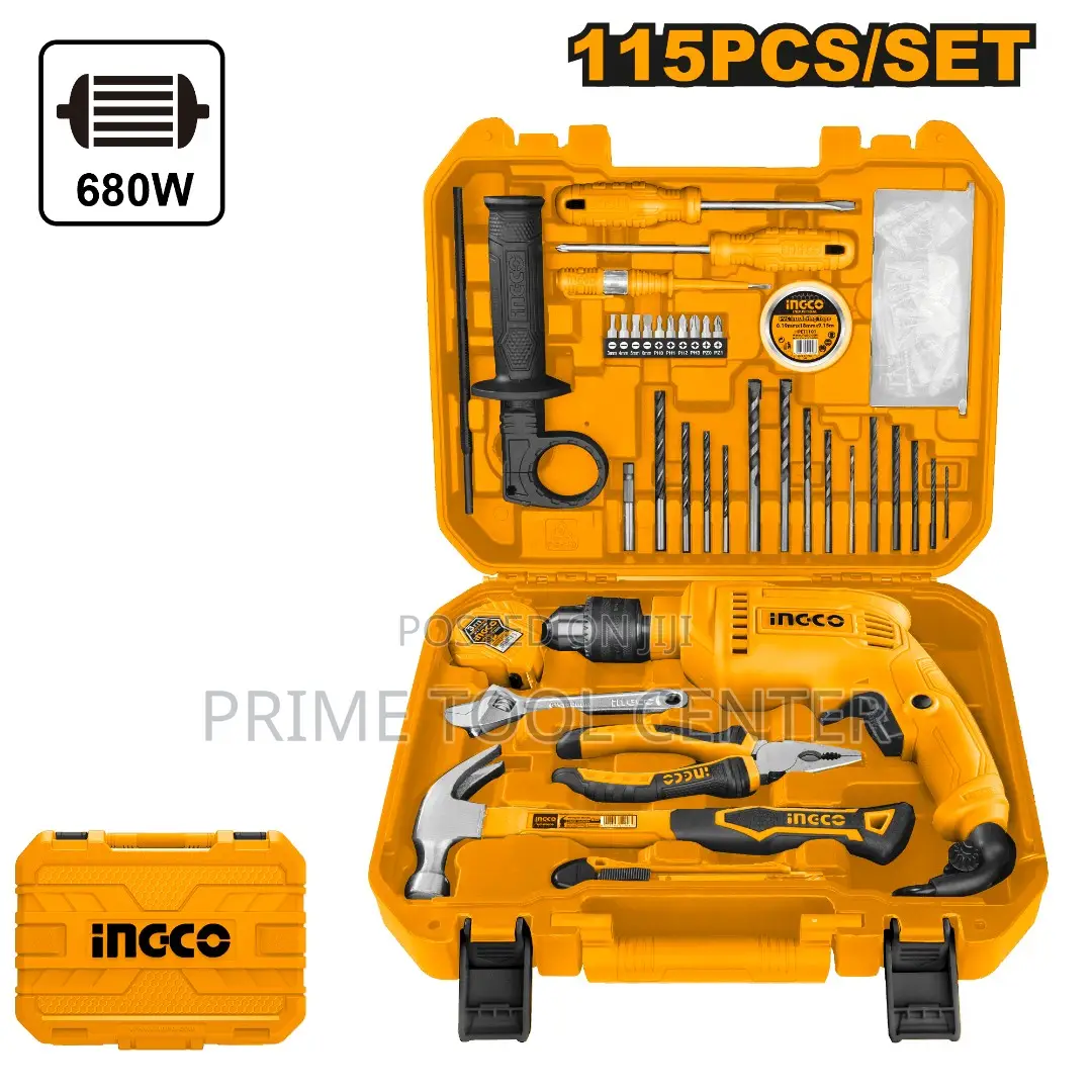 INGCO 115 Pcs tools set