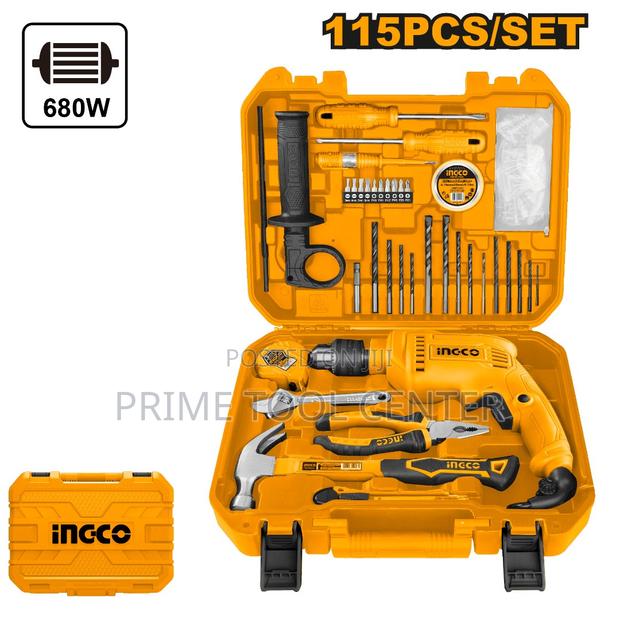 INGCO 115 Pcs tools set