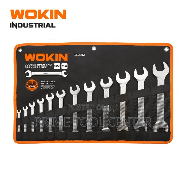 WOKIN 12PCS DOUBLE OPEN END WRENCH SET