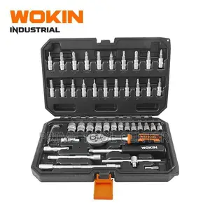 WOKIN 46PCS 1/4″ DRIVE SOCKET SET (INDUSTRIAL)