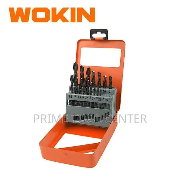 WOKIN 19PCS HSS TWIST DRILL BITS SET