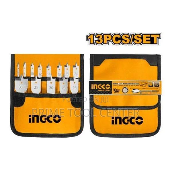 INGCO AKD41301 13 Pcs flat wood drill bits set - thumbnail 2