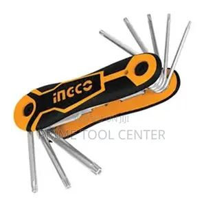 INGCO HHK14082 8pcs ball point hex key set( Pocket) Size：2mm