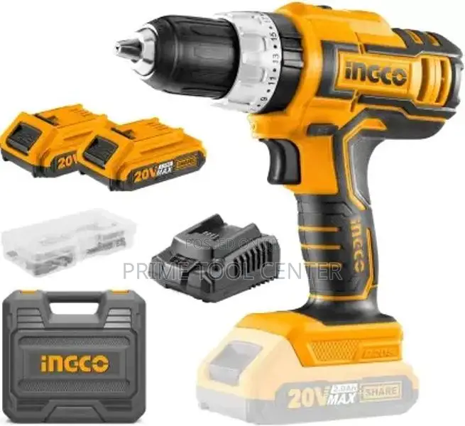 INGCO Lithium-ion impact drill 20V