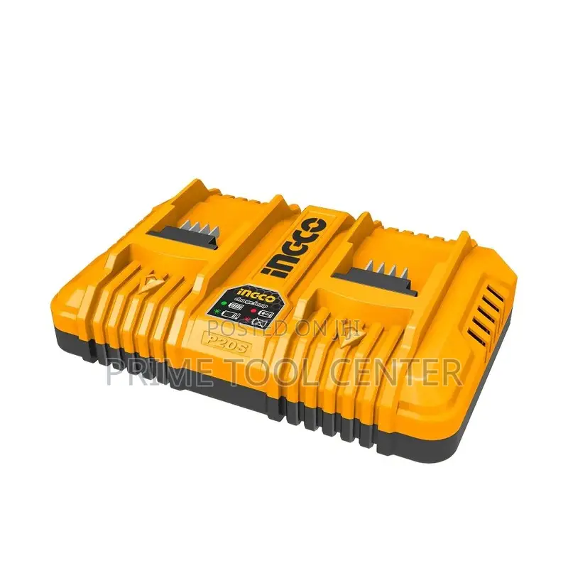 ingco P20S 2-port Lithium-Ion battery charger