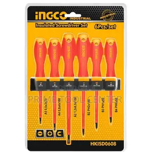 INGCO 6 Pcs insulated screwdriver set