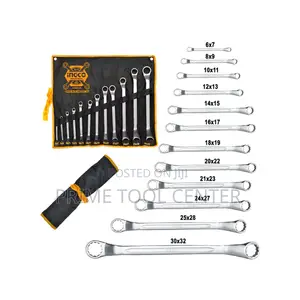 INGCO Offset ring spanner set