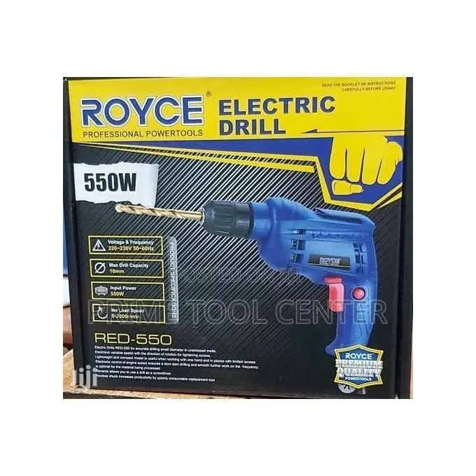 Royce 550W ELECTRIC DRILL RED-550