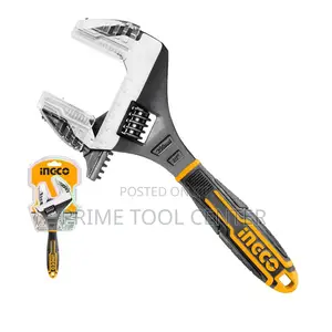 INGCO 2 IN 1 adjustable wrench