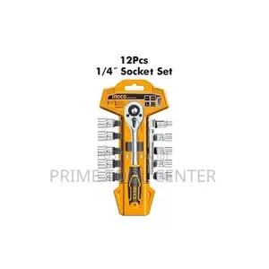 Ingco 12PCS 1/4 SOCKET SET