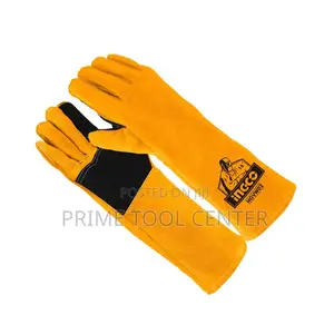 INGCO HGVW02 Welding leather gloves 16″