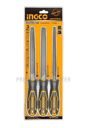 INGCO HKTFS1308 3 Pcs steel file set