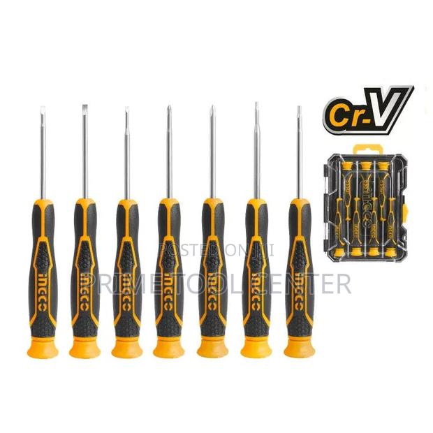 INGCO 7 Pcs precision screwdriver set