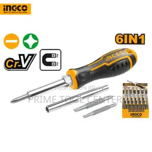 INGCO 6 In 1 screwdriver set