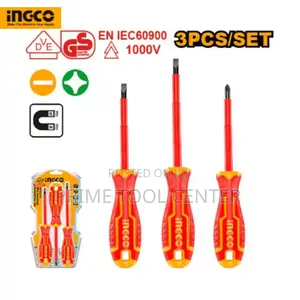 INGCO 3 Pcs insulated screwdriver set