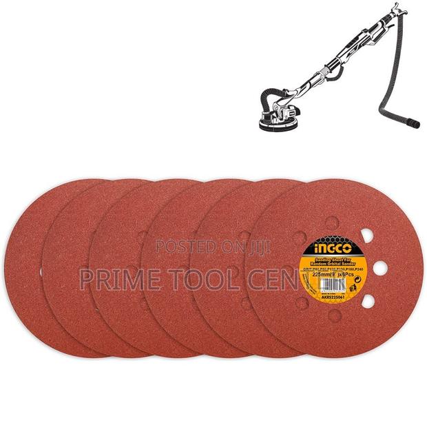 Sanding sheet for random orbital sander