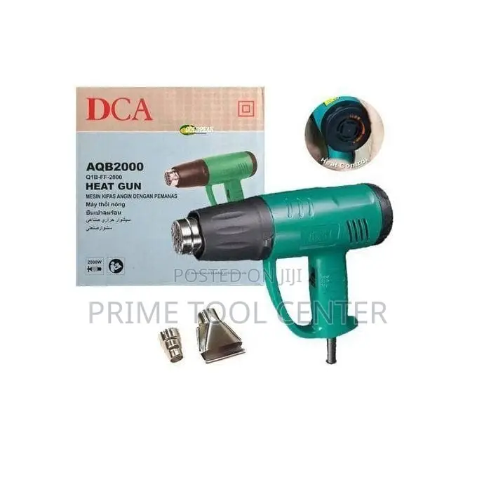 Dca HEAT GUN 2000 WATTS(100 °C and 550 °C)