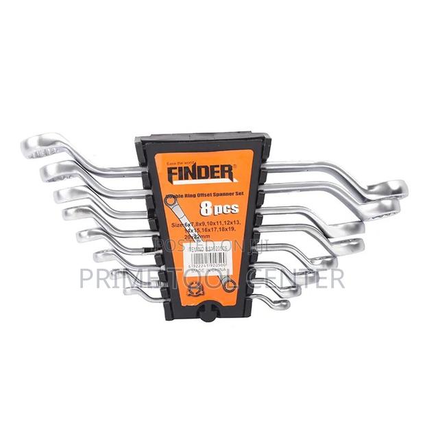 FINDER 8PCS Double Ring Offset Spanner Set - thumbnail 2