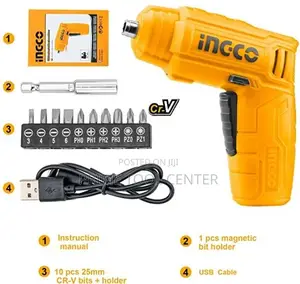 FINDER Lithium-Ion cordless screwdriver