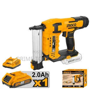 INGCO Lithium-ion cordless brad nailer kit