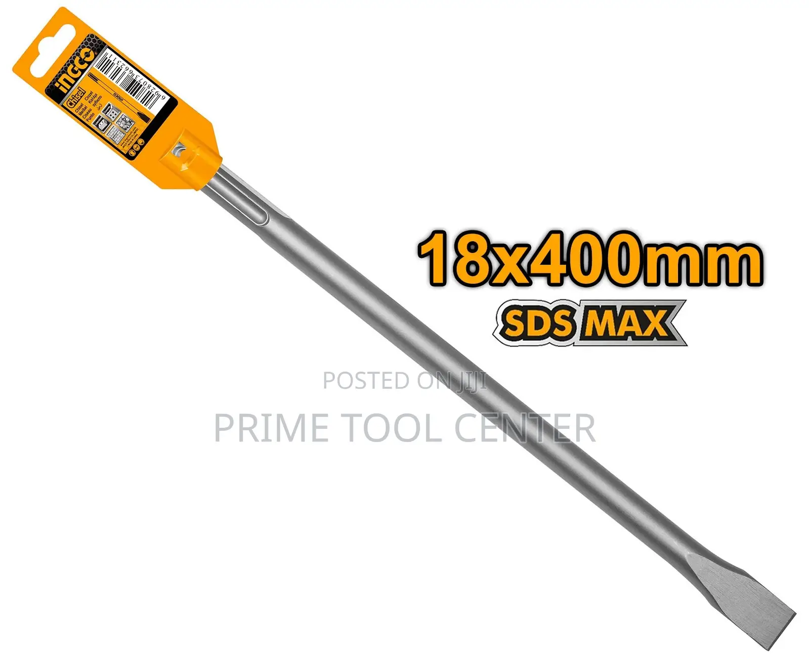 INGCO SDS max chisel “18 X400X 25mm