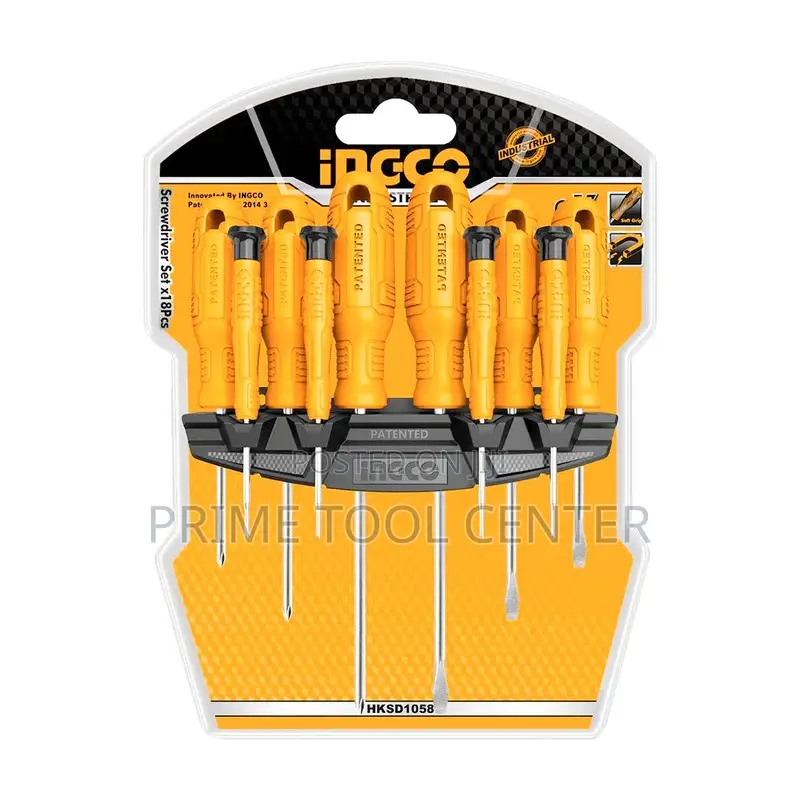 INGCO 10 Pcs and precision screwdriver set