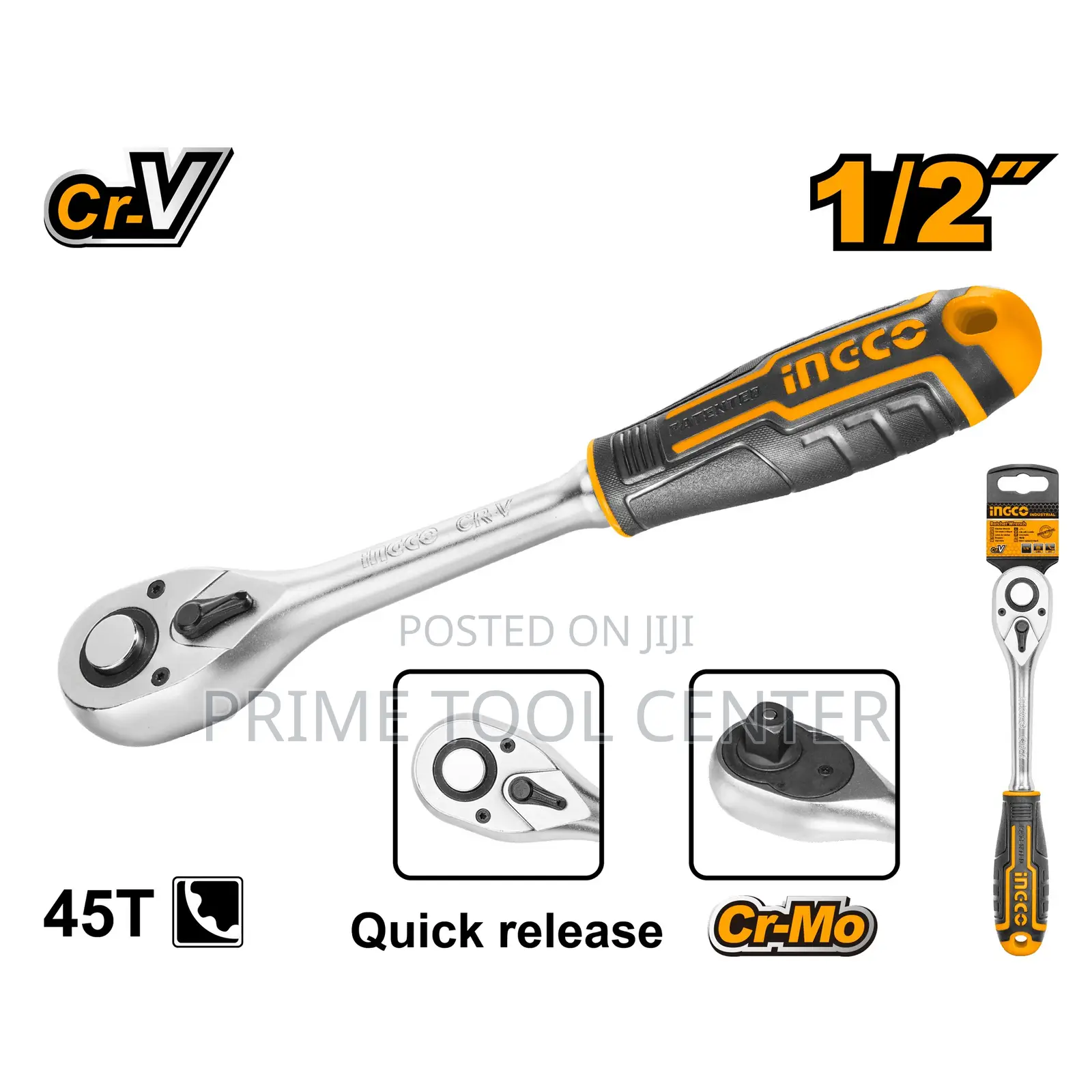 INGCO HRTH0812 Ratchet wrench