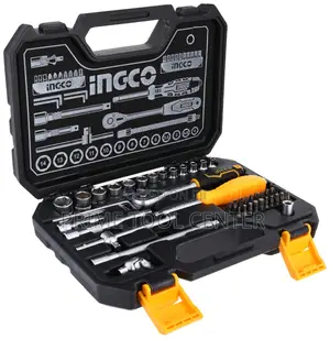INGCO HKTS14451 45 Pcs 1/4″ socket set