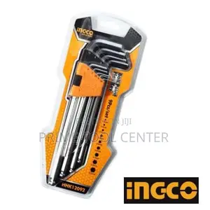 INGCO HHK12092 Ball point hex key
