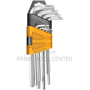 INGCO “9pcs hex key set Material：Cr-V