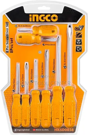 INGCO HKSD0858 8 Pcs screwdriver set