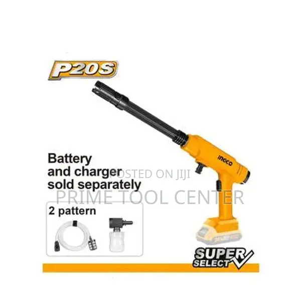 INGCO Lithium-ion pressure washer 20V