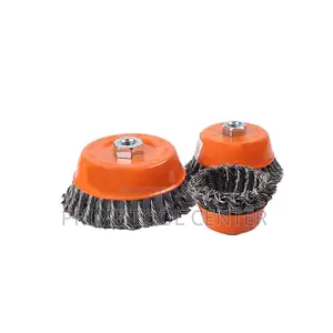 FINDER Cirmped Wire Cup Brushes 5″/125mm