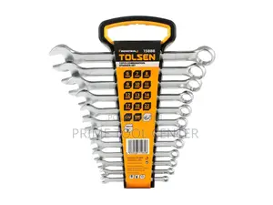 TOLSEN INDUSTRIAL 12PCS COMBINATION SPANNER