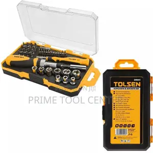 TOLSEN 42PCS BIT & SOCKET SET