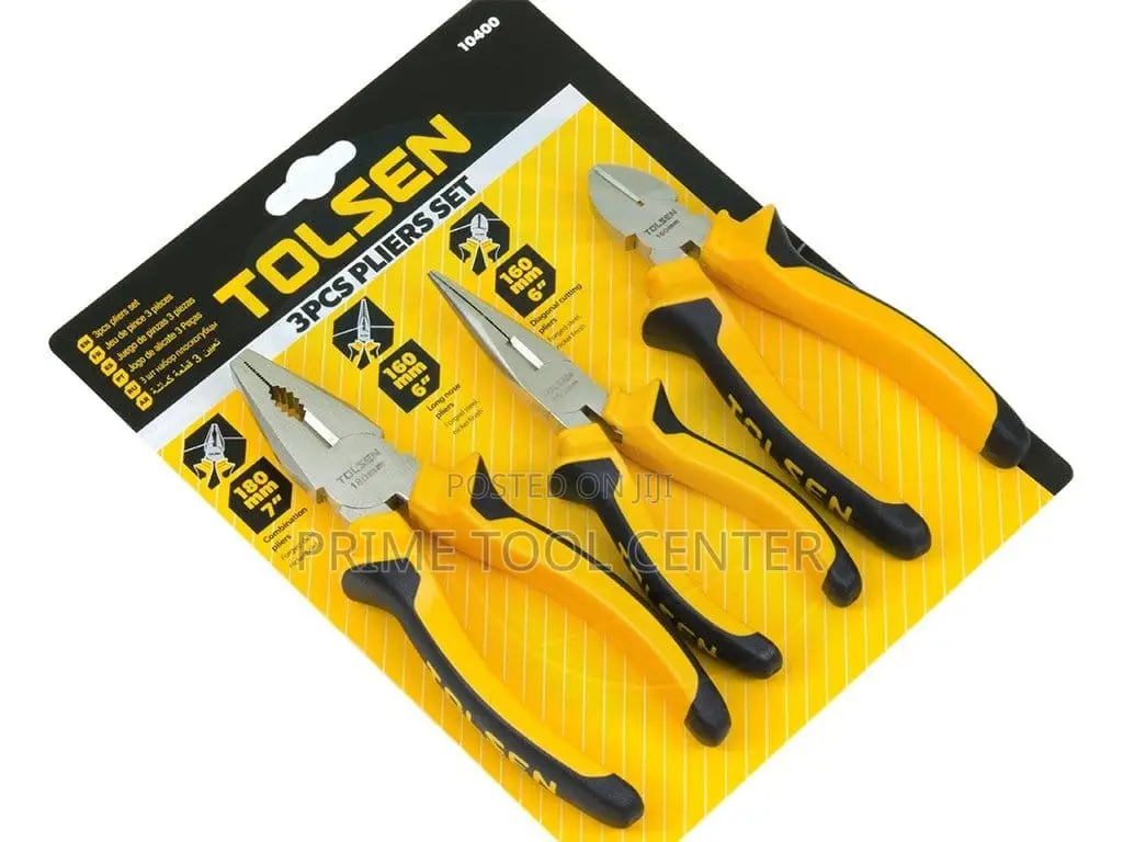 TOLSEN 3PCS PLIER SET 10400