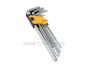 TOLSEN 9PCS TORX LONG ARM HEX KEY SET
