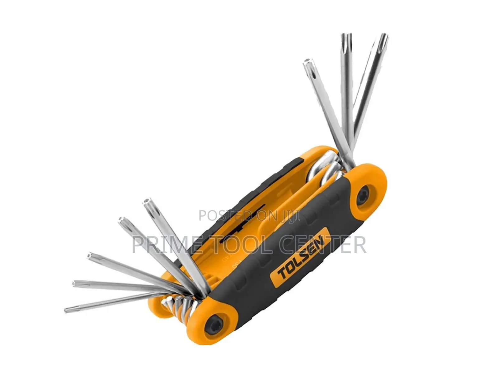 TOLSEN 8PCS FOLDING TORX HEX KEY SET