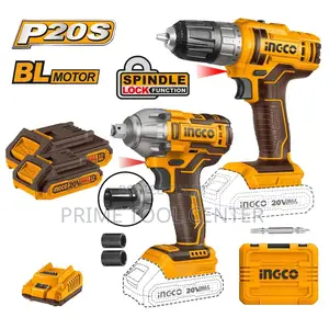 INGCO Lithium-Ion cordless 2 pcs combo kit