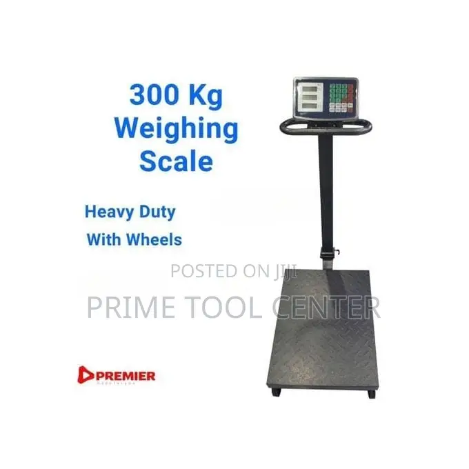 Premier 300KG WEIGHING SCALE HEAVY DUTY WITH WHEELS