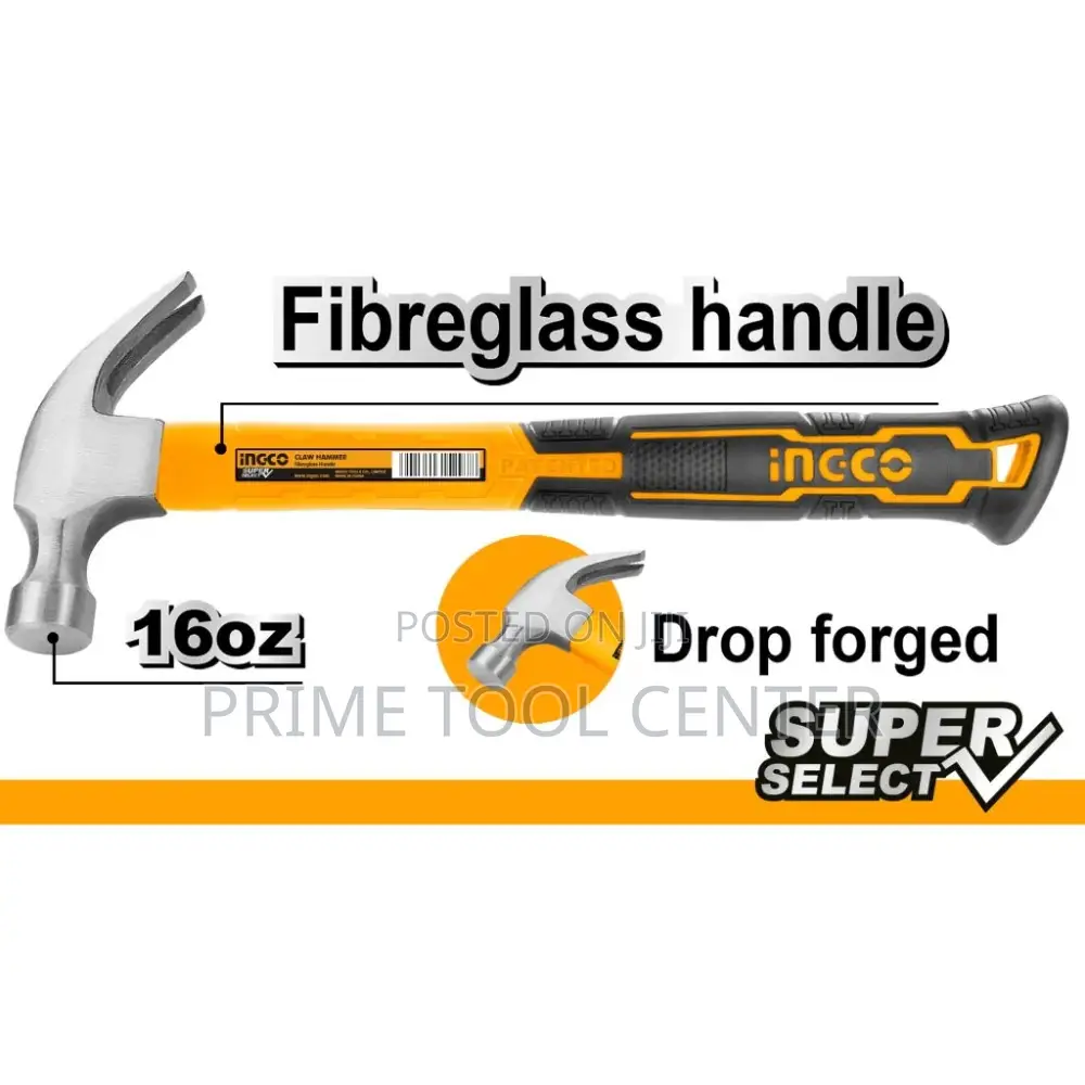 INGCO Claw hammer Weight：16oz/450g