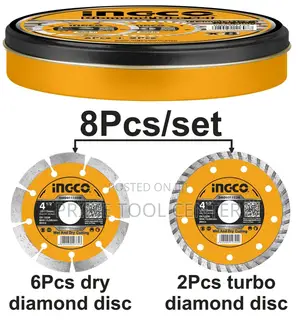 INGCO Diamond discs set(8 Pcs/set)