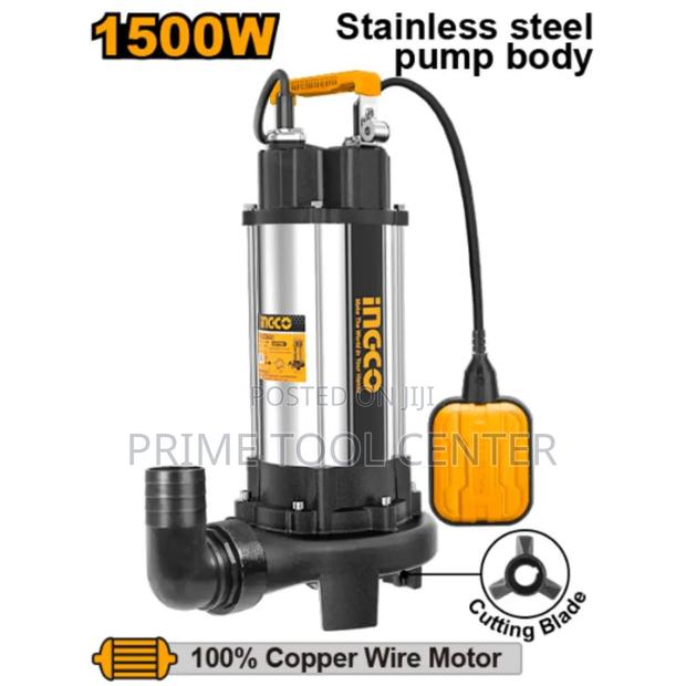 INGCO Sewage submersible pump 1500W(2.0HP)