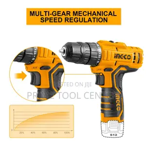 INGCO Lithium-ion cordless drill 12V